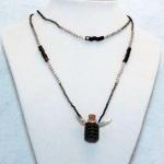 Necklace Beaded Fairy Bottl..