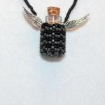 Necklace Beaded Fairy Bottl..
