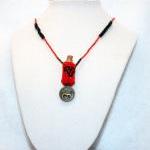 Beaded Bottle Aries Necklac..
