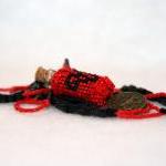 Beaded Bottle Aries Necklac..