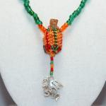 Beaded Bottle Dragon Neckla..