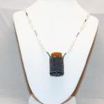 Necklace Beaded Fairy Bottl..