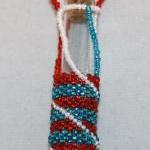 Necklace Beaded Bottle in R..
