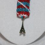 Necklace Beaded Bottle in R..