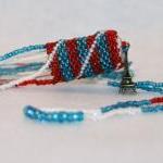 Necklace Beaded Bottle in R..