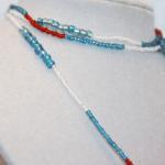 Necklace Beaded Bottle in R..