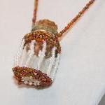 Necklace Bird Cage Beaded B..