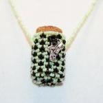 Beaded Bottle Necklace in G..