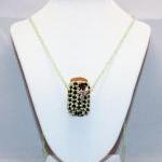 Beaded Bottle Necklace in G..