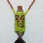 Necklace Beaded Bottle Taur..