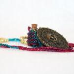 Beaded Bottle Pirate Neckla..