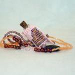 Beaded Bottle Necklace in P..